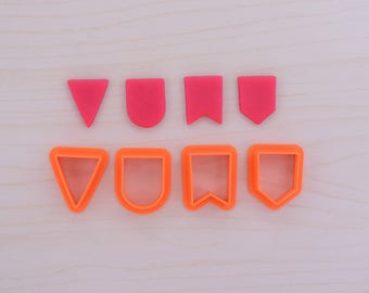 4 Pcs. Bunting Cookie Cutter Set