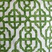 IMPERIAL JADE on white designer, drapery/bedding/upholstery ikat fabric