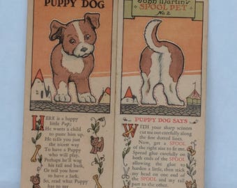 Vintage Sewing Spool Pet by John Martin, Antique Advertising