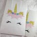 Unicorn Gift Bag Stickers - Set of 6 | Unicorn Party | Unicorn Theme | First Birthday