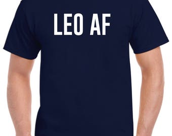 Leo Af Shirt Astrological Sign