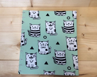 Large Cat Photo Album | Coptic Stitch | Sketchbook | Journal | Notebook