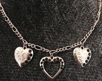Triple Heart Necklace