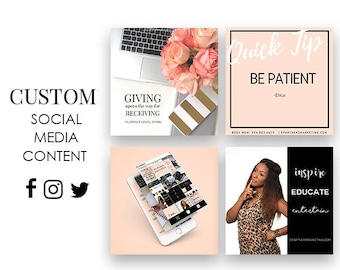 Custom Social Media Branding Content