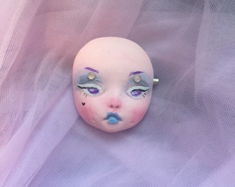 Cotton Candy Babyface Brooch