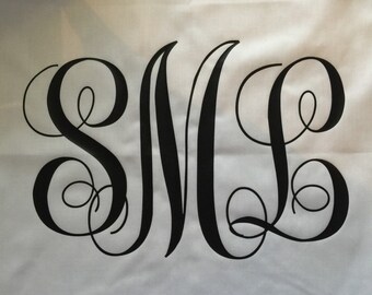 Monogrammed Pillow Case
