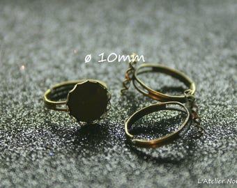 Round Ring holder ring ø10mm * adjustable *.
