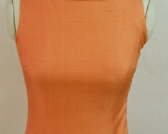 Vintage 1960s "Martin Shapiro" Silk Dress