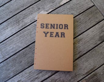 Coptic Personalized Stitch Gradient Page Notebook