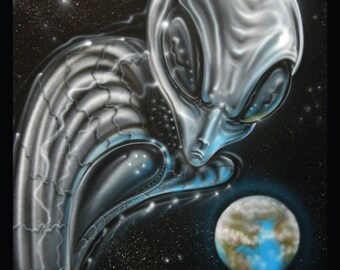 Alien Influence Art Print