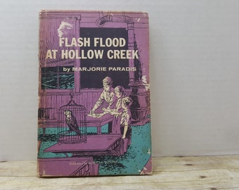 Flash Flood at Hollow Creek, 1963, Marjorie Paradis, vintage kids book