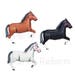 Horse Balloon 43” Foil Mylar Balloon Western Theme Party Barnyard Pick your Color Brown White or Black