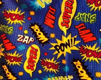 Comic book fabric | Etsy
