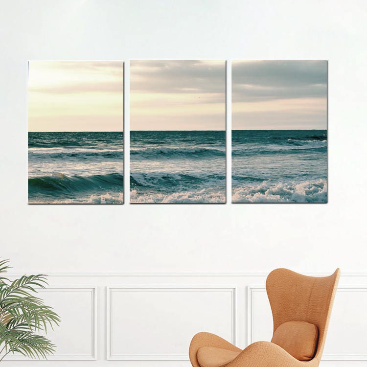 3 panel canvas art tryptich art 3 panel wall artocean
