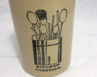 Utensils Stoneware Pearsons of Chesterfield 1970's Vintage
