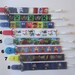 Nuk clips/pacifier clips/binki clip/soothie/infant pacifier clips Star Wars Jack Skellington Thomas the Train