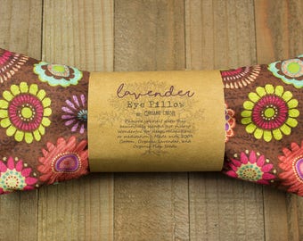 LAVENDER EYE PILLOW | Relaxation | Meditation | Aromatherapy | Savasana Yoga | Gift for Friend | Gifts Under 15 | Mother's Day Gift