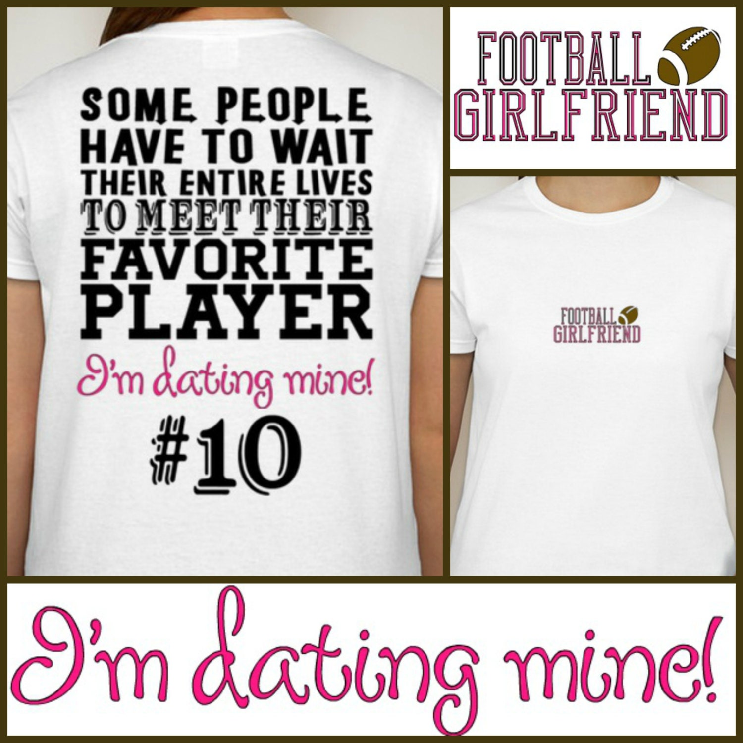 Football Girlfriend tshirt Proud Football Girlfriend Shirt