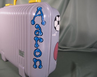 GEAR BOX for AARON, Gear, Heavy duty Plastic Carrying Case,Personalized case for Aaron, Artists carrying case made of Heavy duty plastic