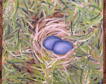 Behind the Pine