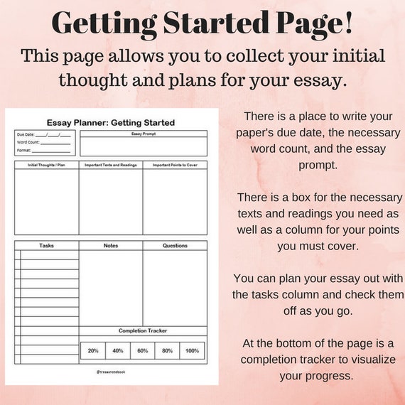 essay planner