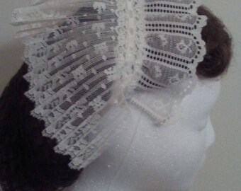 Victorian Ivory Day Cap