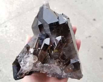 Large Smokey Quartz Cluster