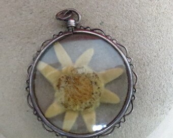 Victorian Flower Pendant