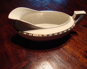 Homer Laughlin Gravy Boat Antique China