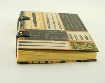 Journal, diary, notebook, A6 Coptic binding size, A6 size, Christmas gift