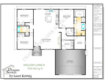 120 m2 1291 sq foot 2 Bedroom house  plan  2 bed granny