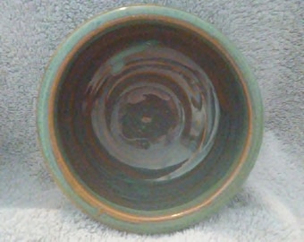 THROWN HANDMADE POTTERY - small mixing bowl
