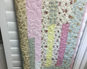 Shabby Chic Handmade Quilt