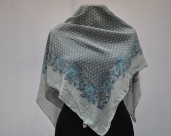 Vintage MEUNIER silk scarf ....