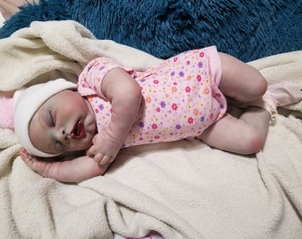 OOAK Unborn Reborn baby by Chellie's Creepy Dead Dolls