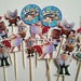 CAPTAIN UNDERPANTS Cupcake Toppers / Cake Topper / Die Cuts / Cake Pops / Birthday Party / x18 / Custom Made /Next Day Ship / Party Decor