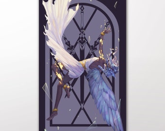 3 of Swords (11"x19")