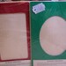2 Pkgs. "Seasons' Greetings" 14 Count Ivory Perforated Paper for Cross Stitching, Card Making 5" x 7"