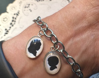 Sterling Silver Silhouette Charm