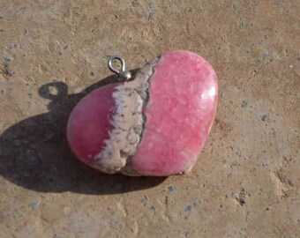 Rhodochrosite - size heart