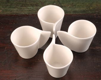 Villeroy & Boch, Wave Demitasse Cups, Germany