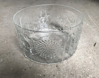 iittala Flora Bowl Oiva Toikka Mid Century 9" Diameter