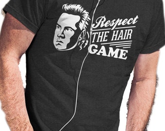 Respect the Hair Game Eugene Mullet T-Shirt
