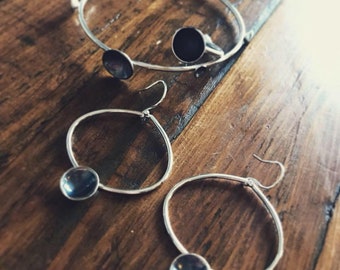 Hand Made Sterling Silver Oxidised Jewellery