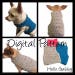Dog Sweater - X-Small thru Medium Size CROCHET PATTERN Dog Pet Chihuahua Vest Birthday Sweater Apparel Clothes Costume Outfit