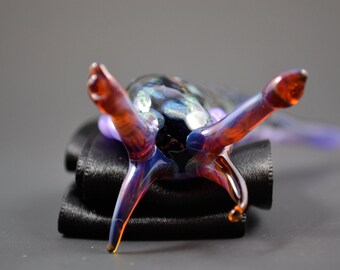 Glass Slug, Slime Lampwork Sculpture