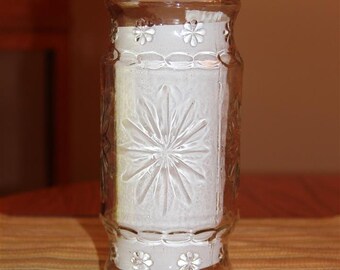 Planters Mr. Peanut clear jar 1980