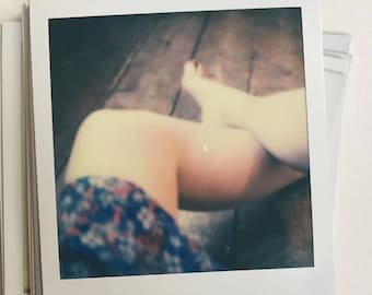 Original Polaroid 13 - Self-Portrait - Leanne Surfleet
