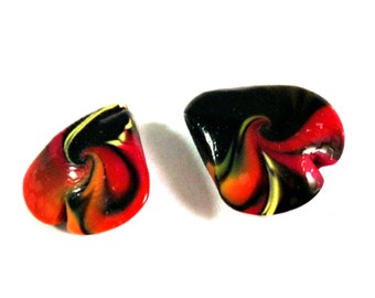 Polymer Clay Beads, Polymer Beads, Beads for Sale, Loose Beads, Clay Beads, Handmade Beads, Fimo Beads, Beading Supply, Earring Beads