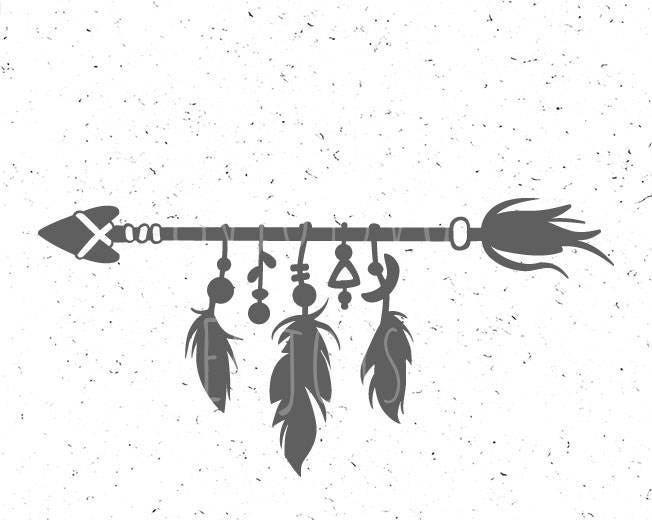 Download Indian Arrow Svg Feathers svg Boho svg Feathers svg Indian svg